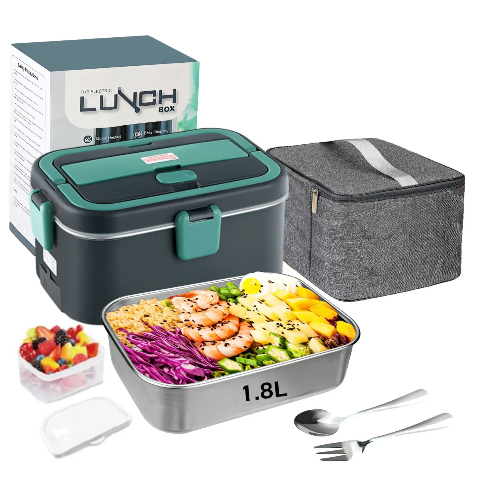 Outdoor Power Box - Electric Lunch Box Food Warmer 1.8