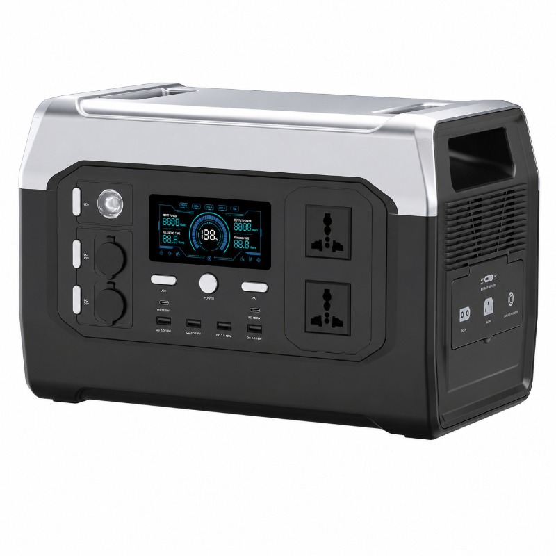 Outdoor Uninterruptible Power Supply - 1800W Portable Power Station Uninterruptible Energy