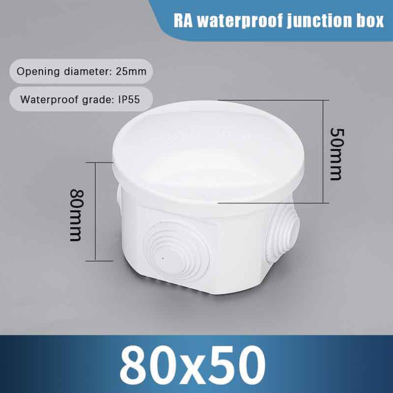 Outdoor Power Cable Junction Box - DIY Power Control Case IP65 Waterproof