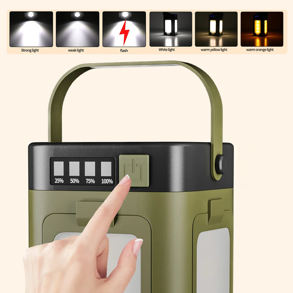 Solar Outdoor Portable Camping - огляд і ціна Outdoor Power For Lights