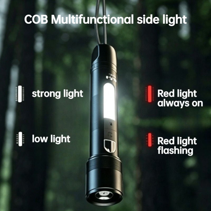 Multi Functional LED Flashligh - огляд і ціна Outdoor Power For Lights