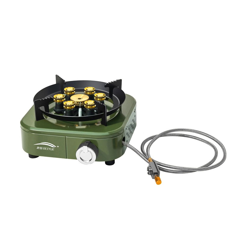 Beiyue 6 Burners Windproof Cam - огляд і ціна Outdoor Power 'Hose'