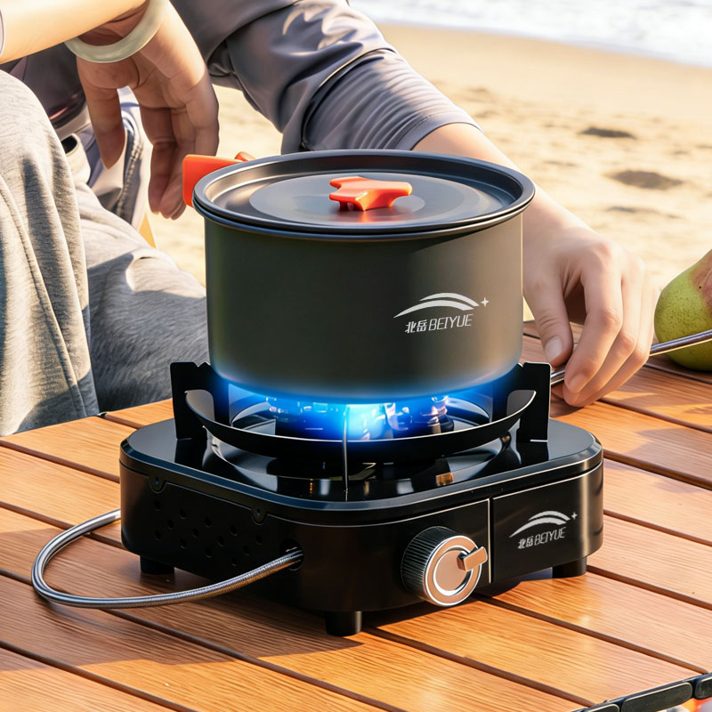 Beiyue 6 Burners Windproof Cam - огляд і ціна Outdoor Power 'Hose'