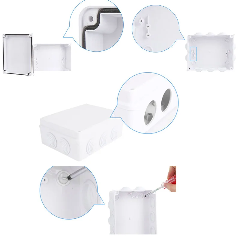 Outdoor waterproof power box A - огляд і ціна Outdoor Power Cable Junction Box