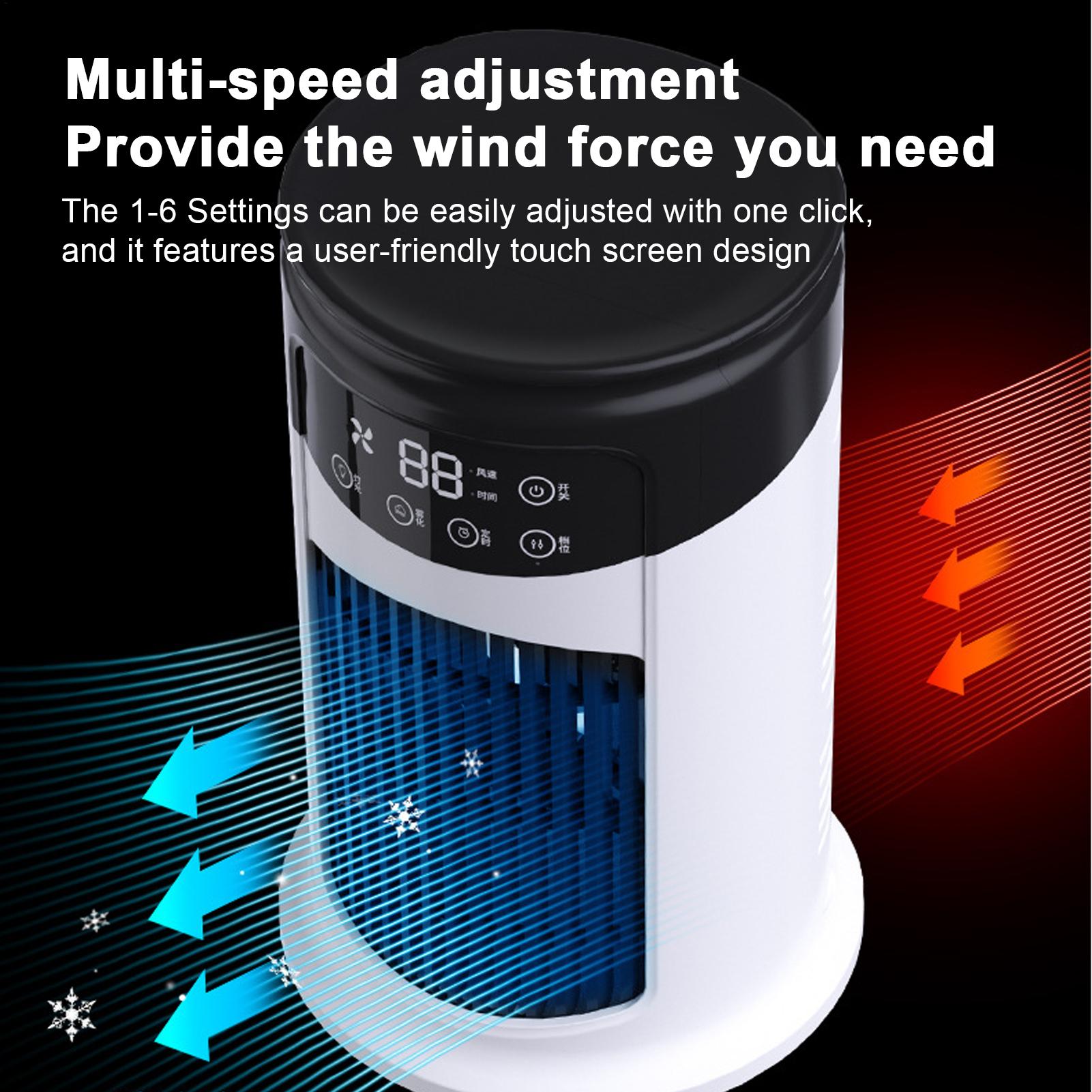 Portable Air Conditioner Fan 6 - огляд і ціна Outdoor Usb Power Bank