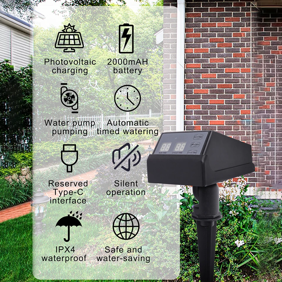 New Solar Powered Irrigation T - огляд і ціна Outdoor Power 'Hose'
