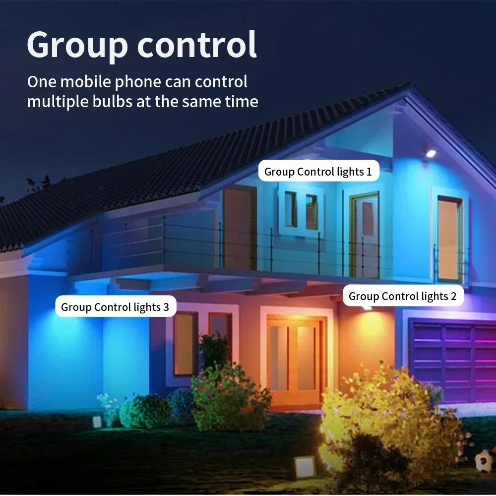 LED Outdoor Wall Light RGBCCT  - огляд і ціна Outdoor Power Point Zigbee