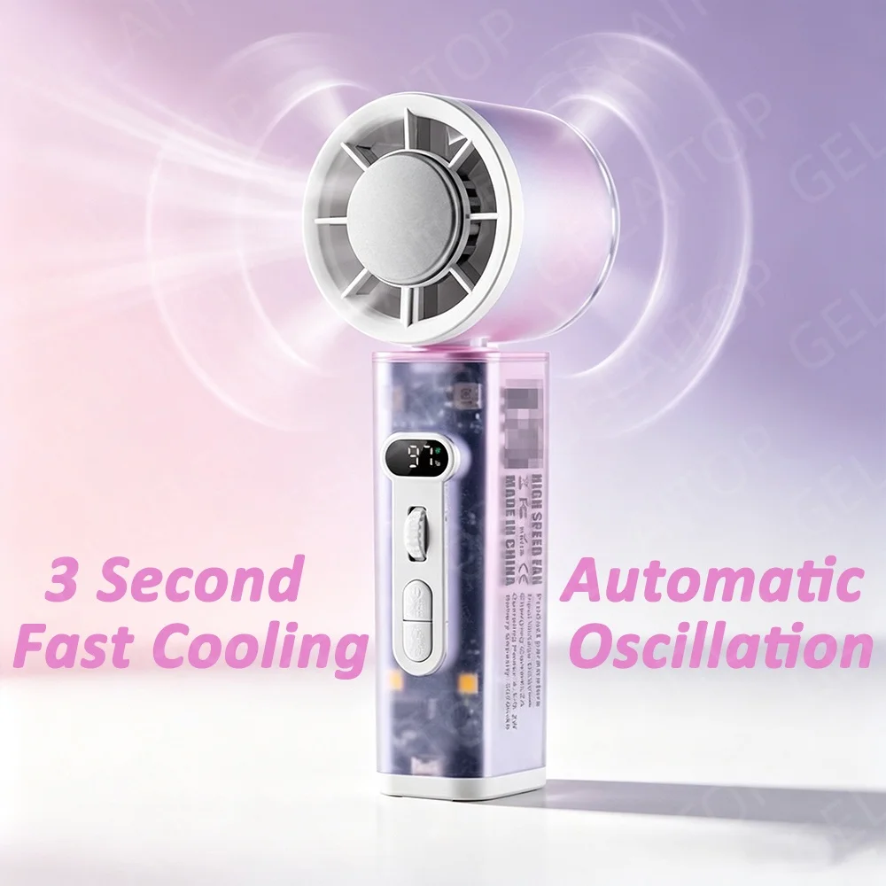 2026 Portable Handheld Fan Aut - огляд і ціна Outdoor Usb Power Bank