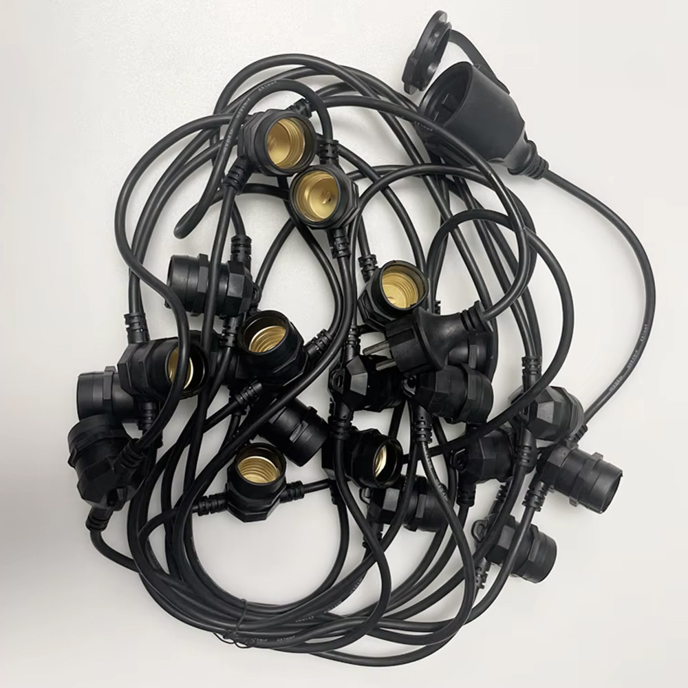 10M Cable LED String Commercia - огляд і ціна Outdoor Power Socket
