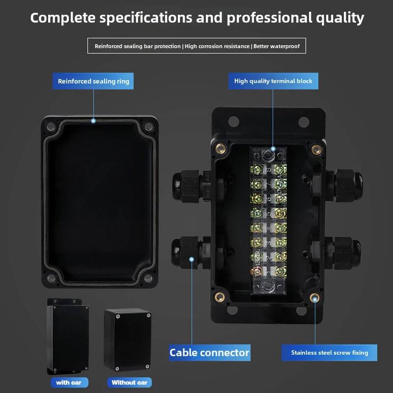Waterproof Junction Box With T - огляд і ціна Outdoor Power Cable Junction Box