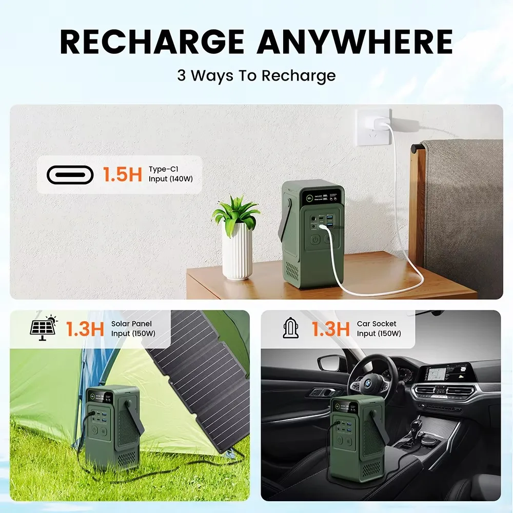 60000mAh 200W 192Wh Camping Po - огляд і ціна Outdoor Usb Power Bank