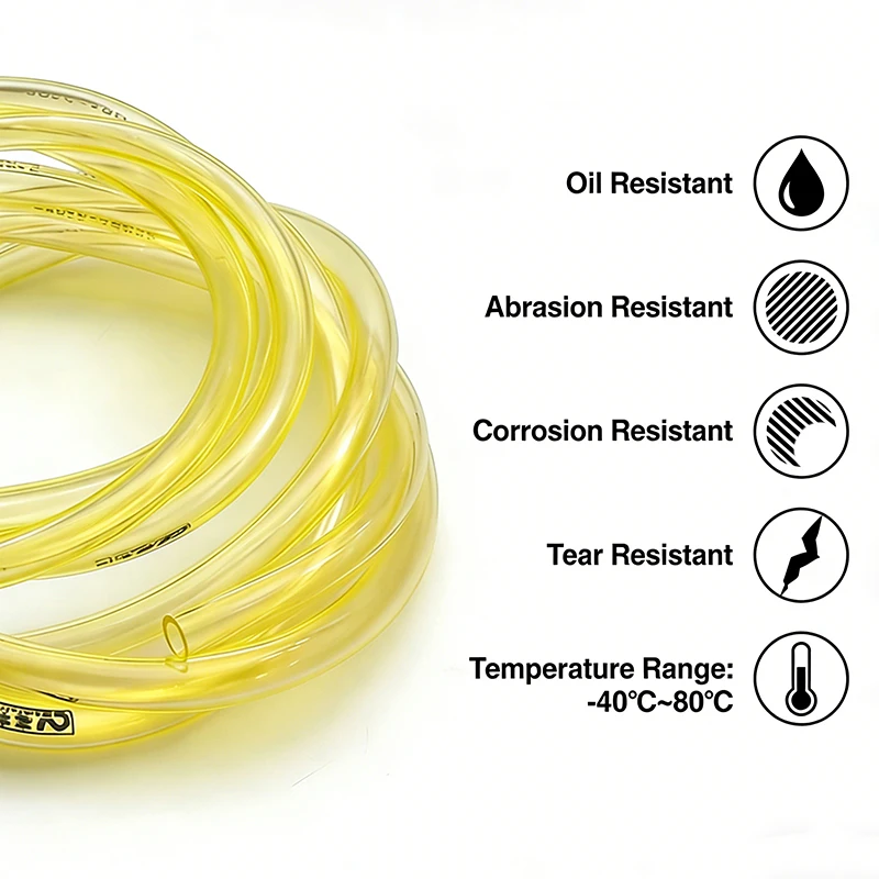 50cm/1/2/3M Yellow TPU Fuel Ga - огляд і ціна Outdoor Power Line