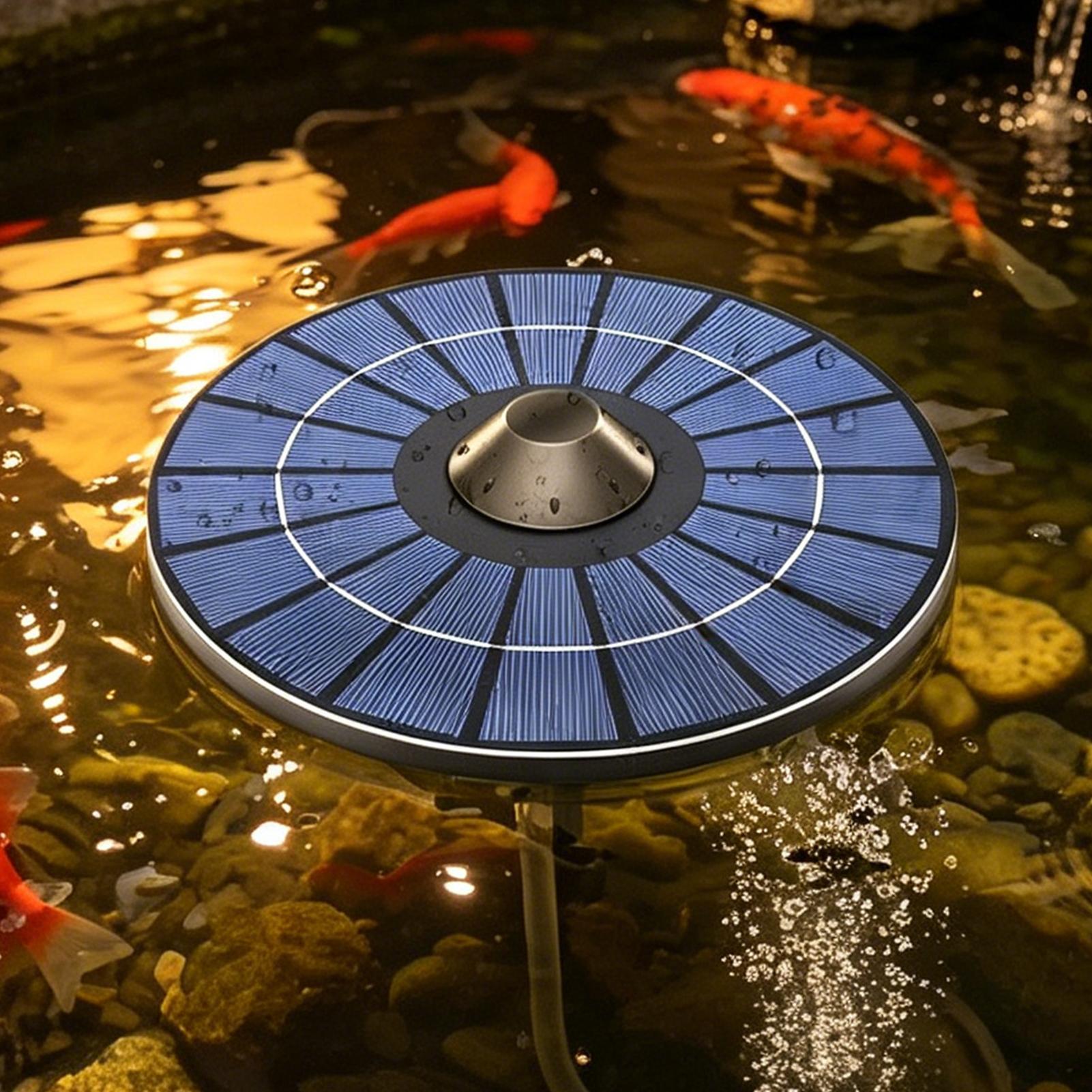 Solar-powered pond aerator pum - огляд і ціна Outdoor Power 'Hose'