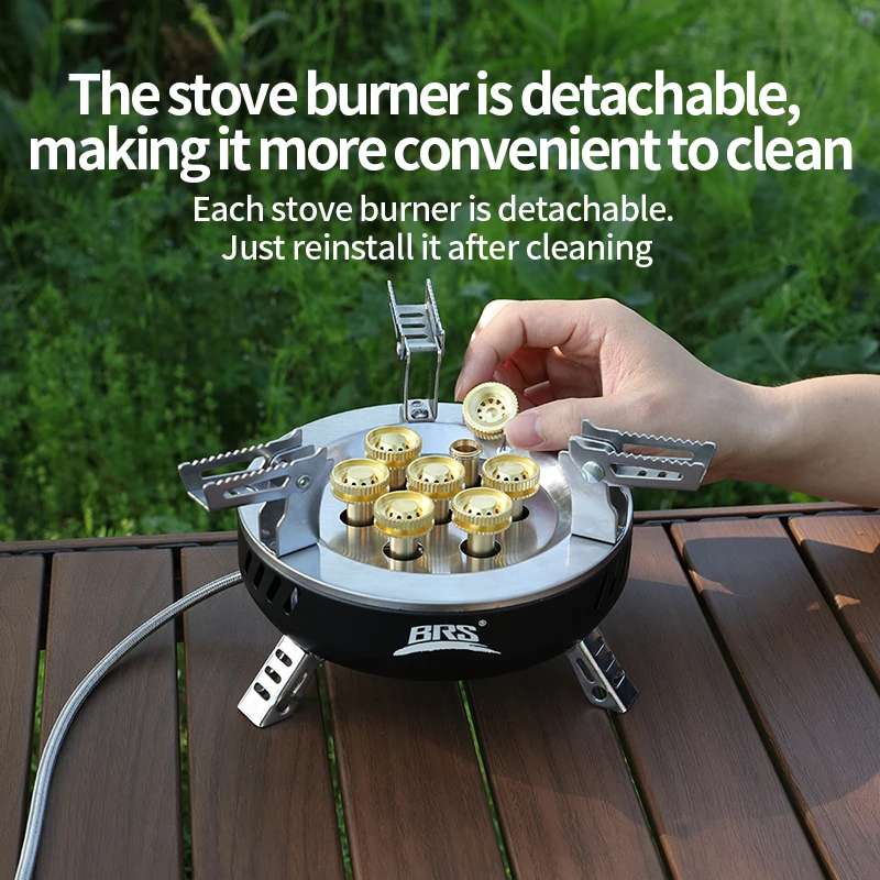 BRS-207-Core Camping Gas Stove - огляд і ціна Outdoor Power 'Hose'