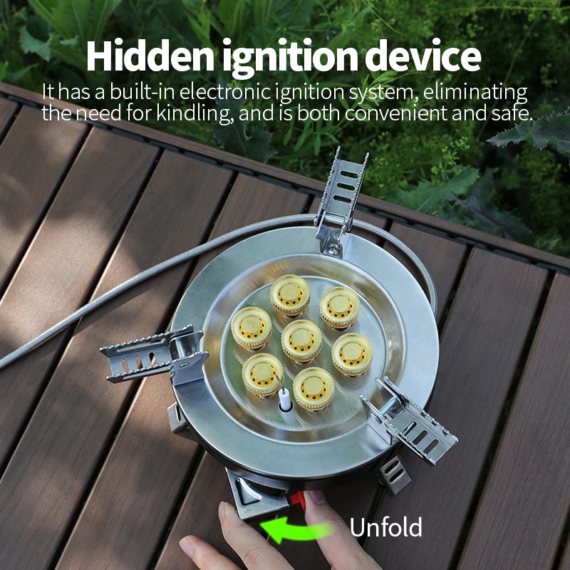 BRS-207-Core Camping Gas Stove - огляд і ціна Outdoor Power 'Hose'
