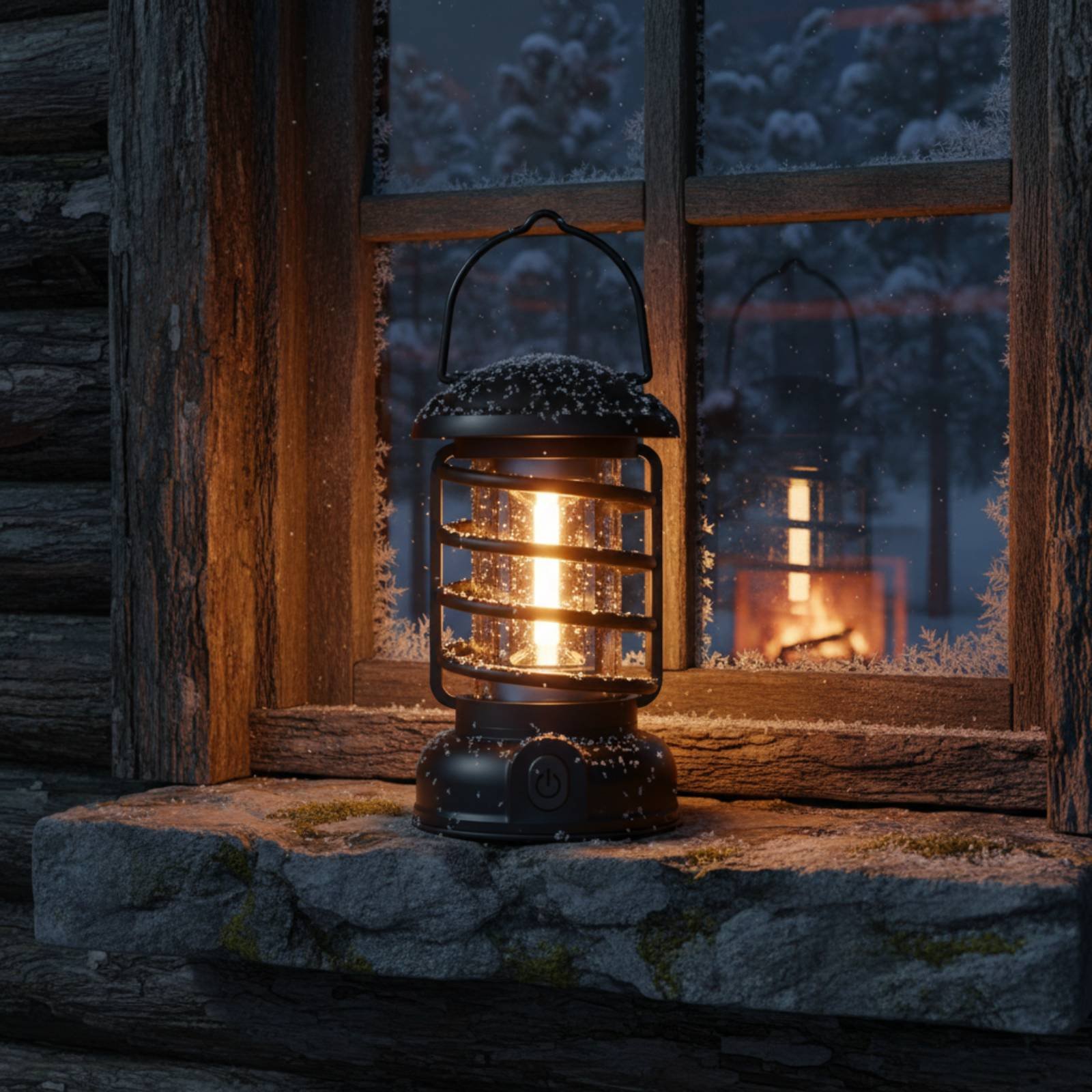 Retro Camping Lantern Two-Way  - огляд і ціна Outdoor Power For Lights