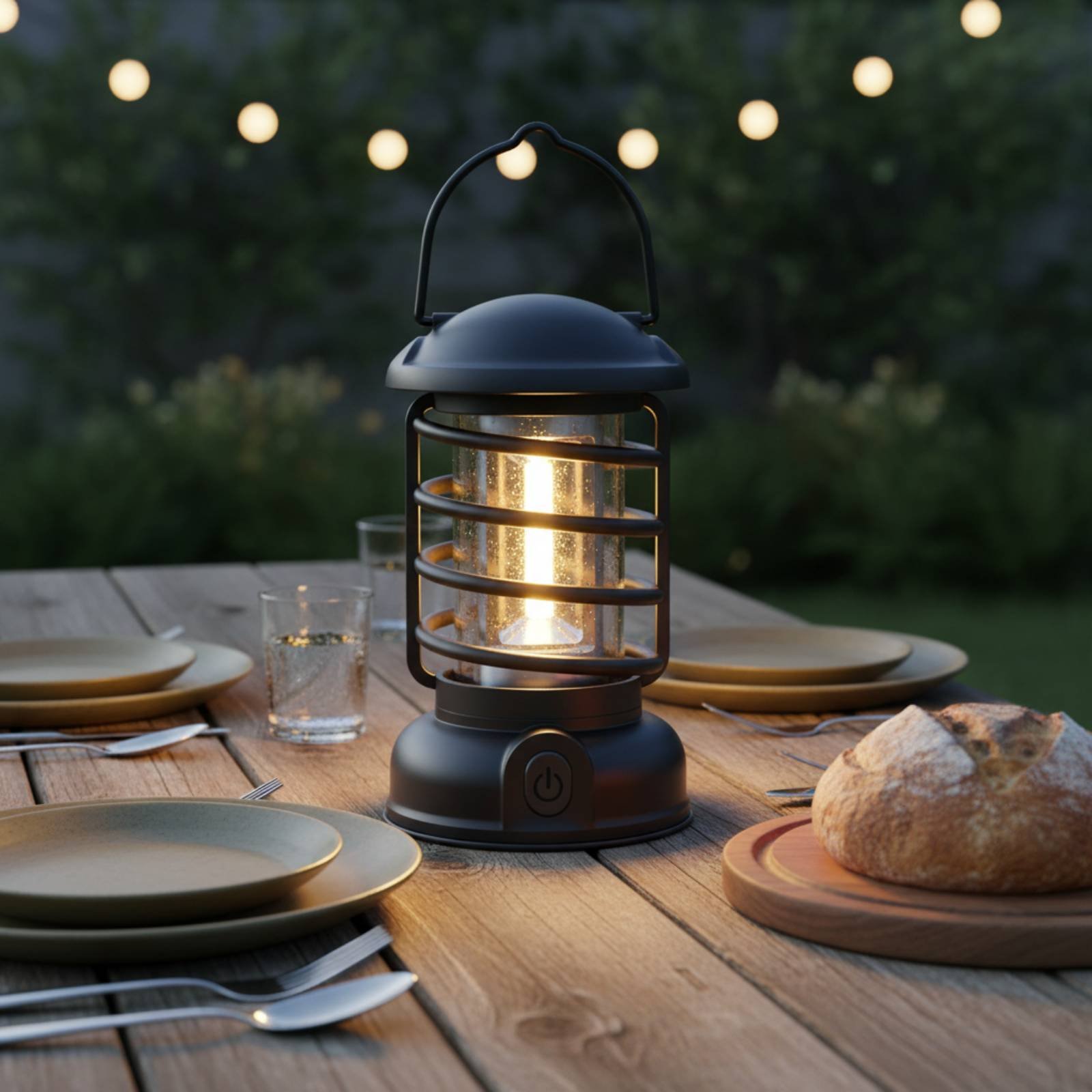 Retro Camping Lantern Two-Way  - огляд і ціна Outdoor Power For Lights