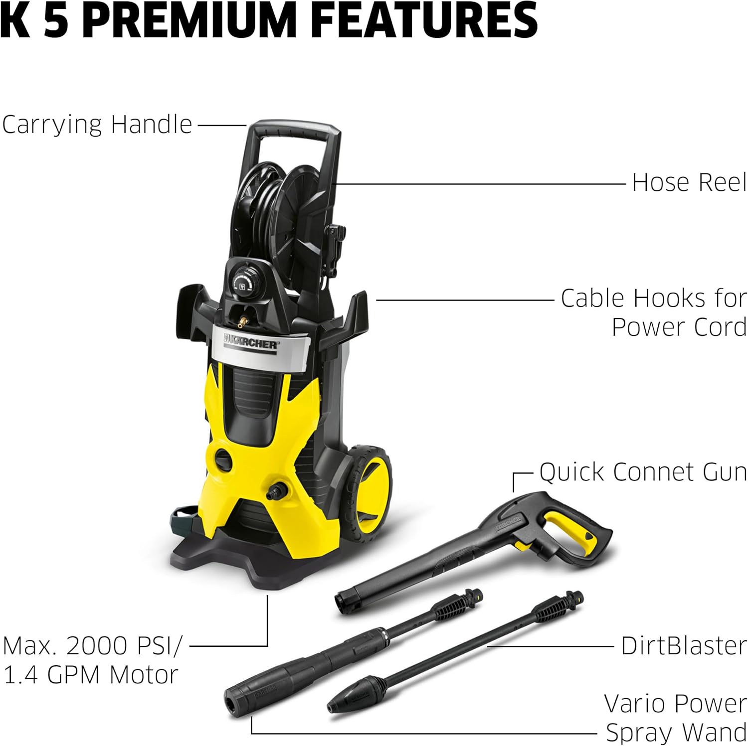 Pressure Washer with Hose Reel - огляд і ціна Outdoor Power 'Hose'