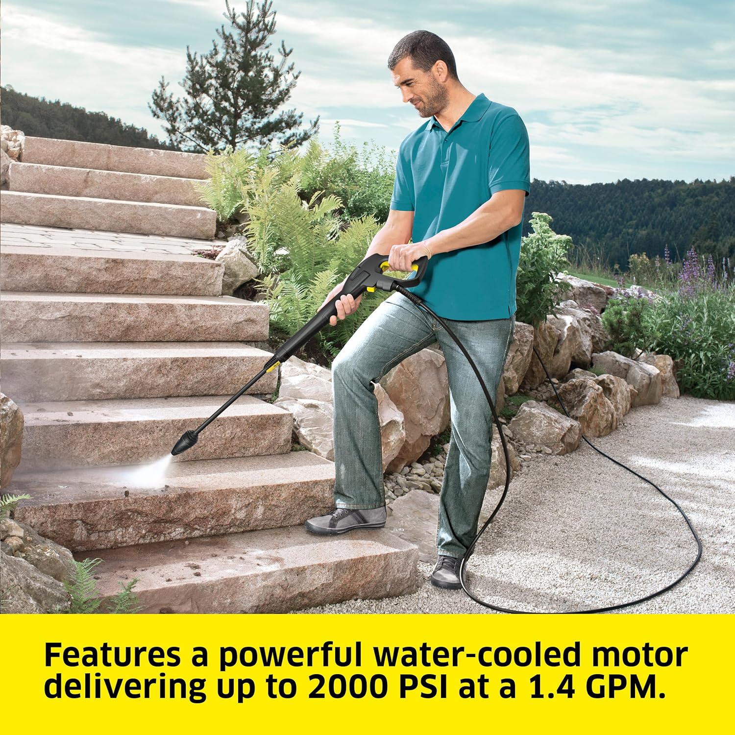 Pressure Washer with Hose Reel - огляд і ціна Outdoor Power 'Hose'