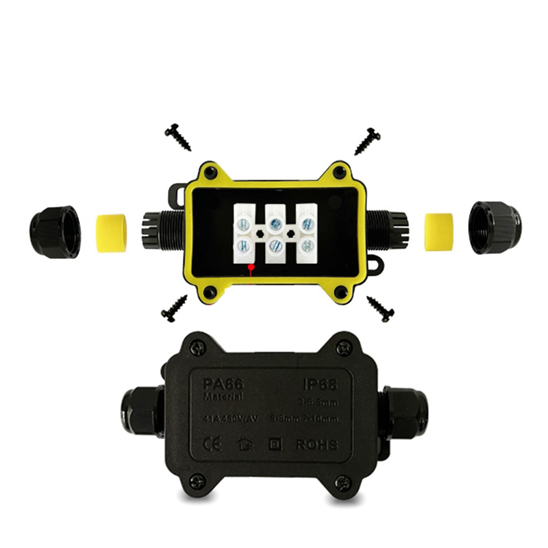 Junction Box Waterproof IP68 2 - огляд і ціна Outdoor Power Cable Junction Box