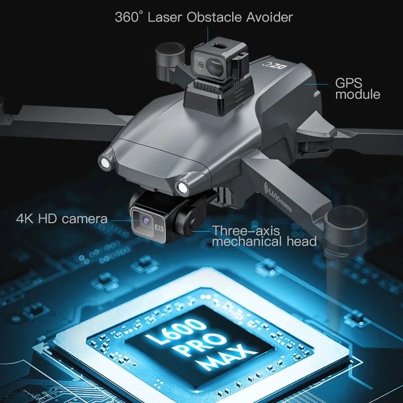 L600 PRO MAX GPS Drone Profess - огляд і ціна Outdoor Power Box