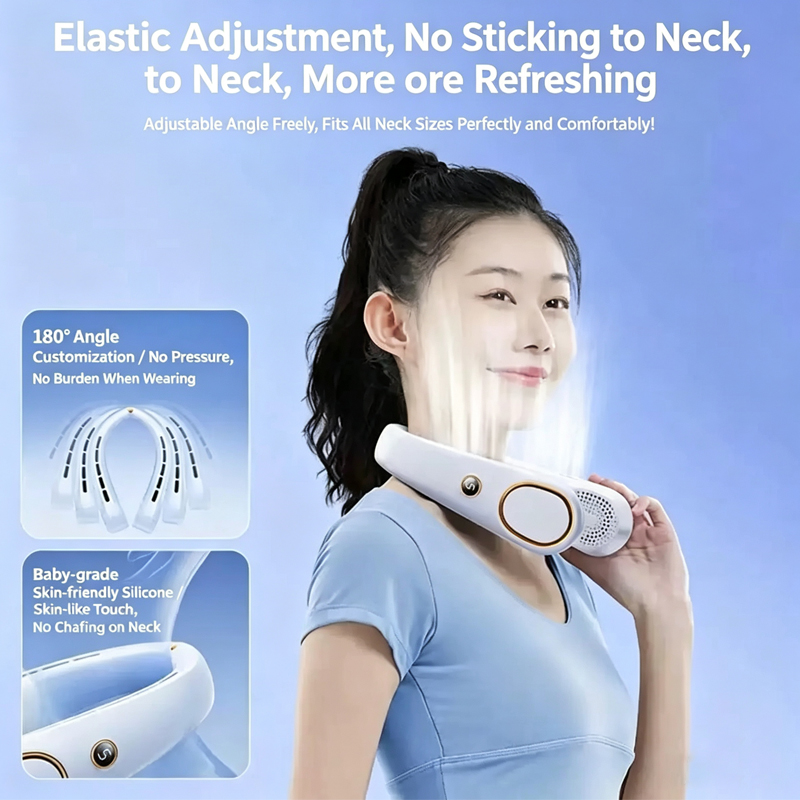 NEW Mini Neck Mounted Fan Port - огляд і ціна Outdoor Usb Power Bank
