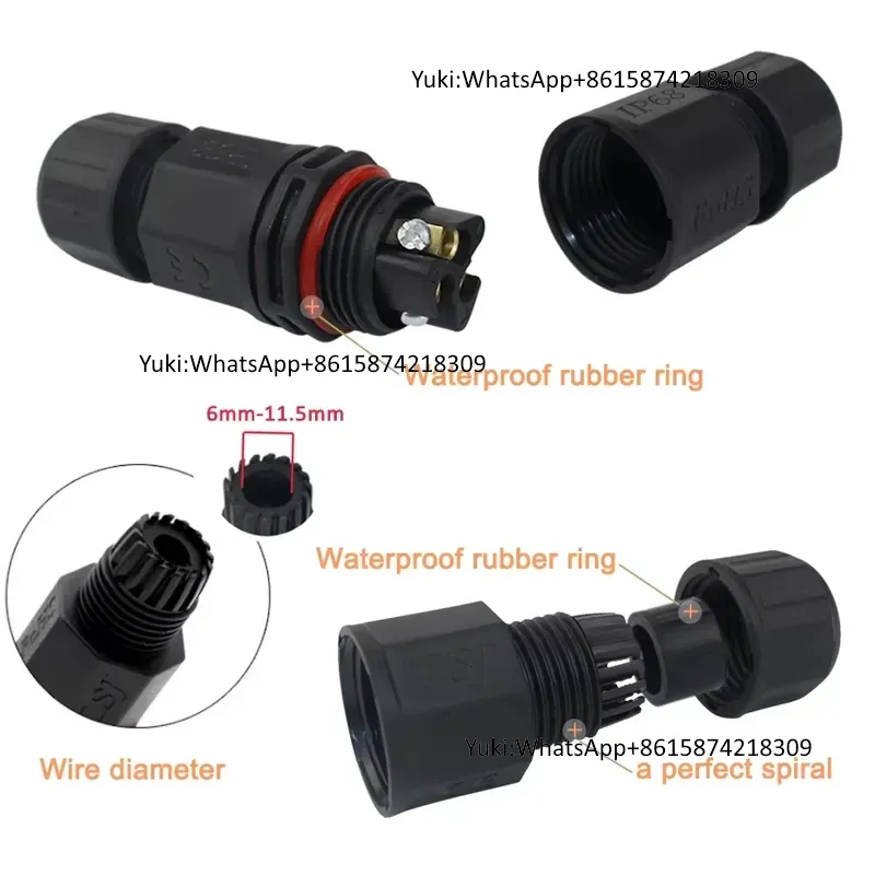 IP68 Waterproof Cable T Tap El - огляд і ціна Outdoor Power Box