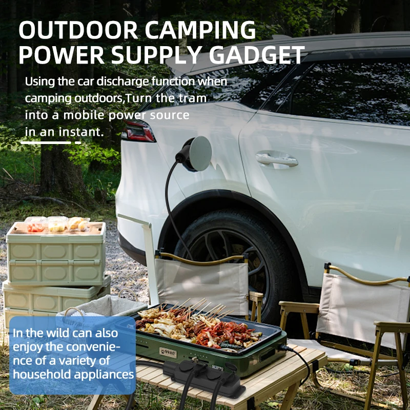 Portable 16A 4KW V2L Cable Ele - огляд і ціна Outdoor Power Socket