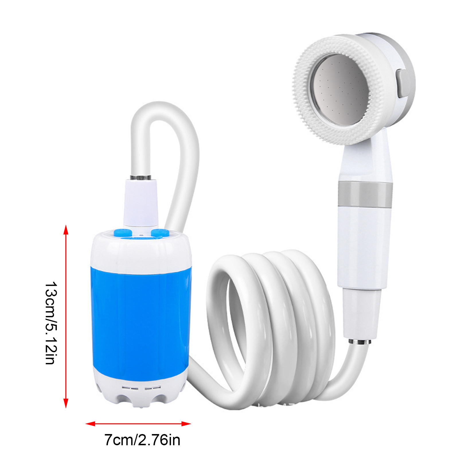 Portable Outdoor Shower Batter - огляд і ціна Outdoor Power 'Hose'