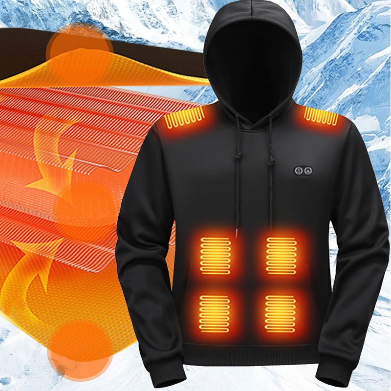 17 Zone Heating Hoodie Sweatsh - огляд і ціна Outdoor Usb Power Bank