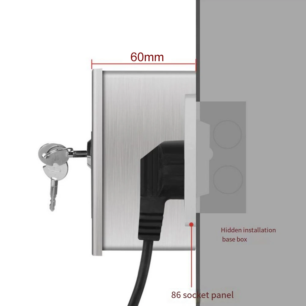 Waterproof Stainless Steel Ele - огляд і ціна Outdoor Power Socket