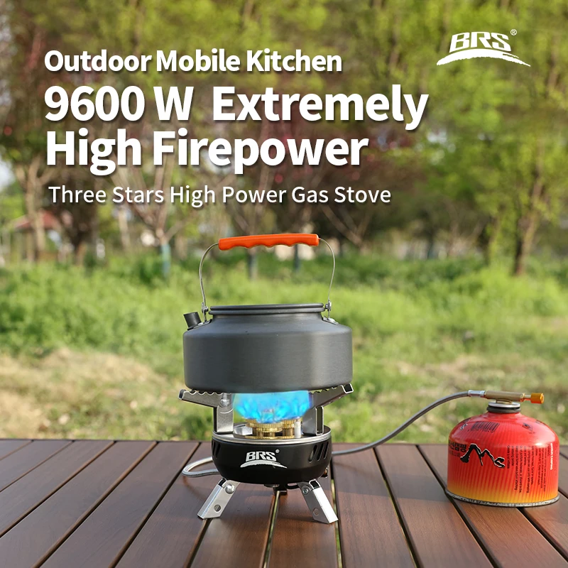 BRS 203-Core Camping Gas Stove - огляд і ціна Outdoor Power 'Hose'