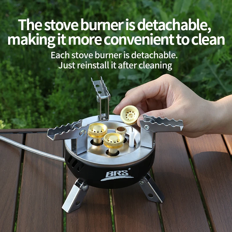 BRS 203-Core Camping Gas Stove - огляд і ціна Outdoor Power 'Hose'