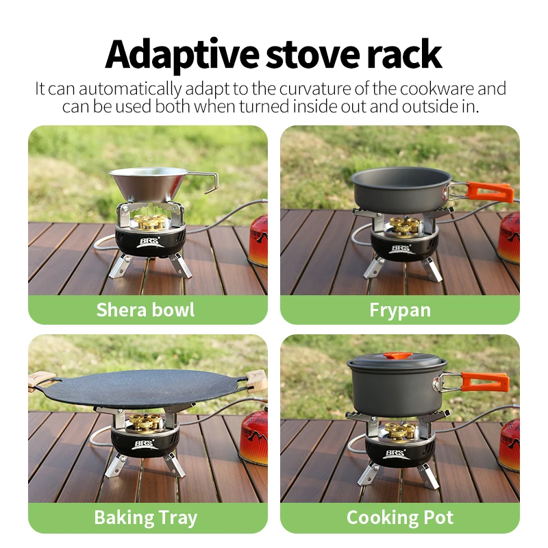BRS 203-Core Camping Gas Stove - огляд і ціна Outdoor Power 'Hose'