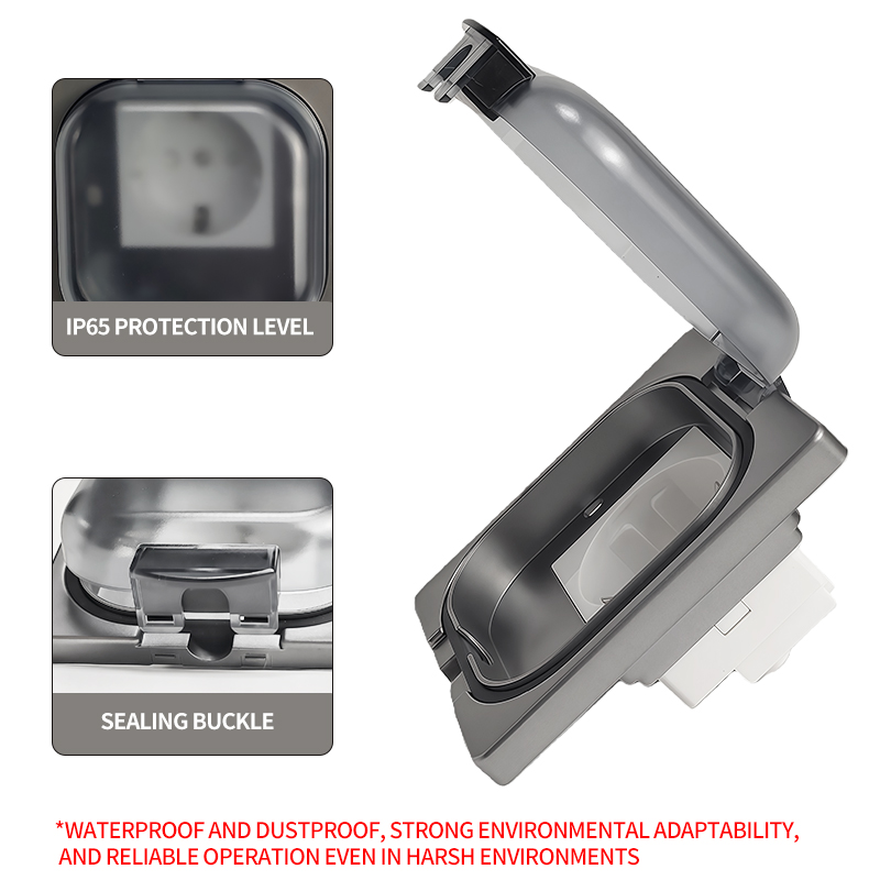 IP65 Waterproof Outdoor Socket - огляд і ціна Outdoor Power Socket