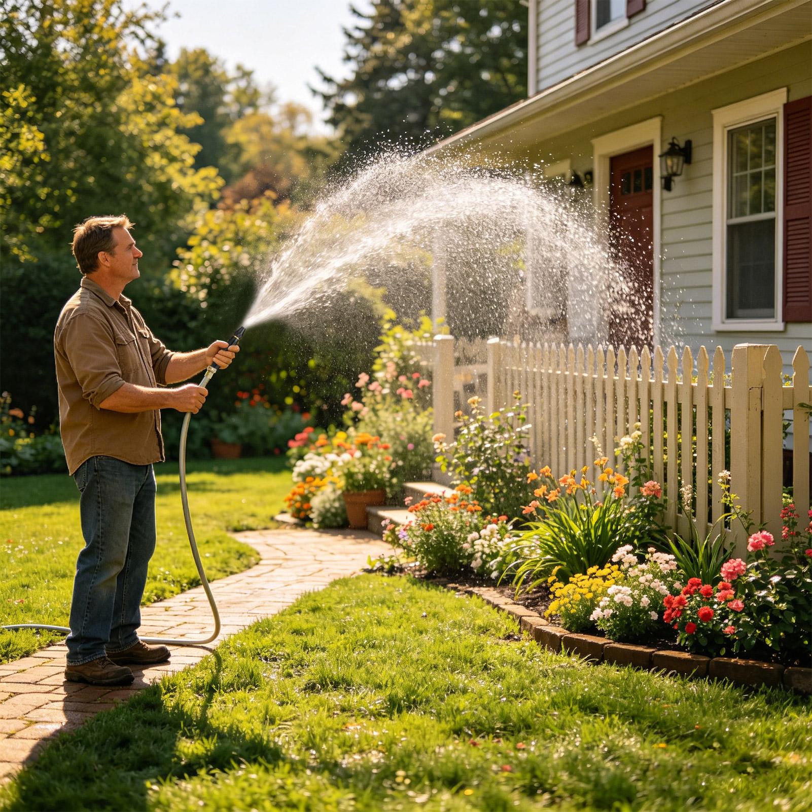 High Pressure Water Hose Nozzl - огляд і ціна Outdoor Power 'Hose'