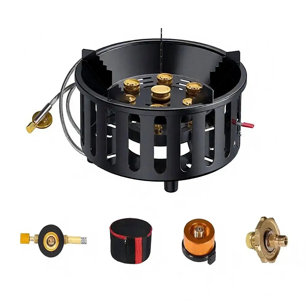 21000W 7-Core Camping Stove Hi - огляд і ціна Outdoor Power 'Hose'