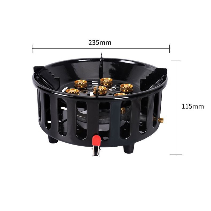 21000W 7-Core Camping Stove Hi - огляд і ціна Outdoor Power 'Hose'