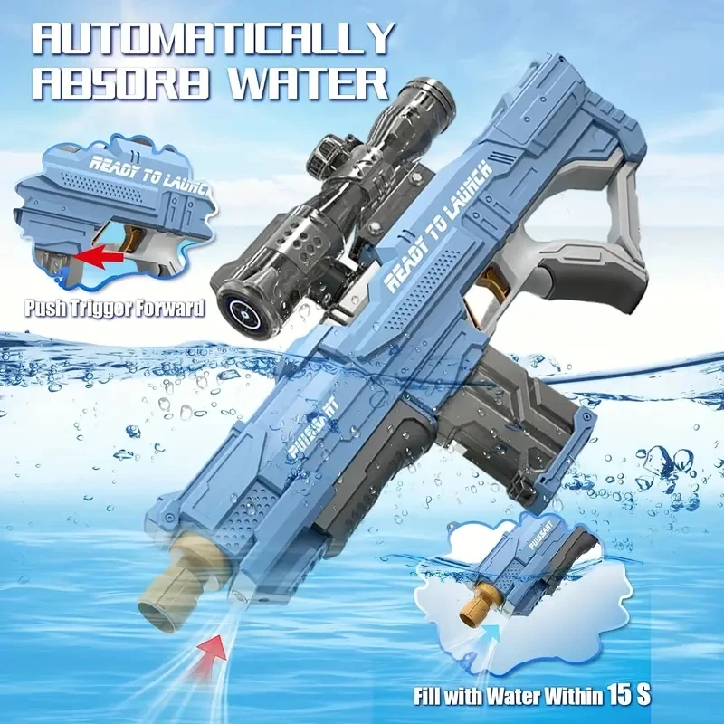 Adult Electric Water Gun Toys  - огляд і ціна Outdoor Power Wash