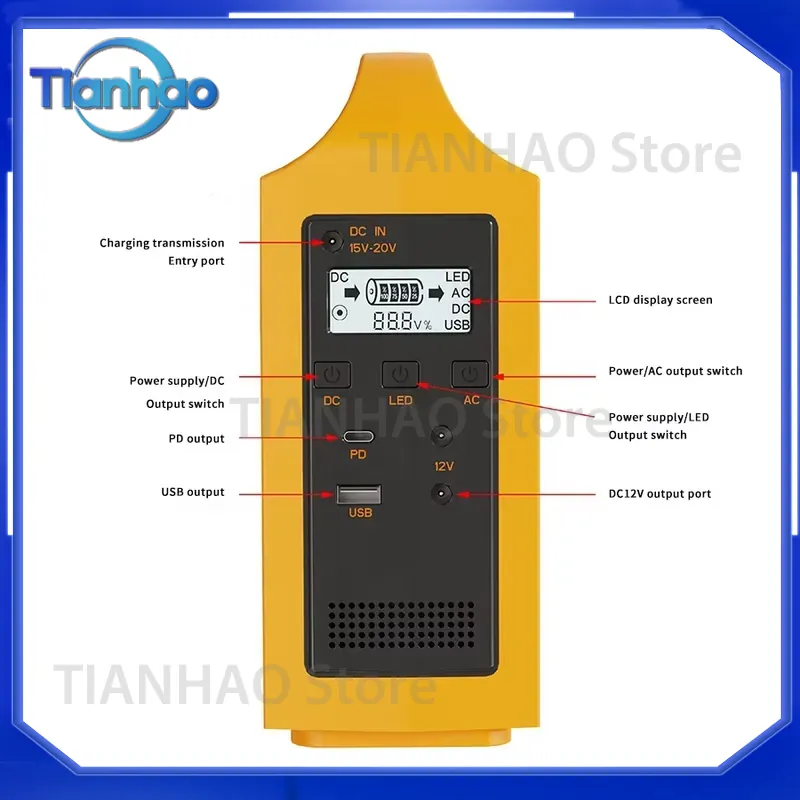 200W Multi-Function Solar Powe - огляд і ціна Outdoor Uninterruptible Power Supply