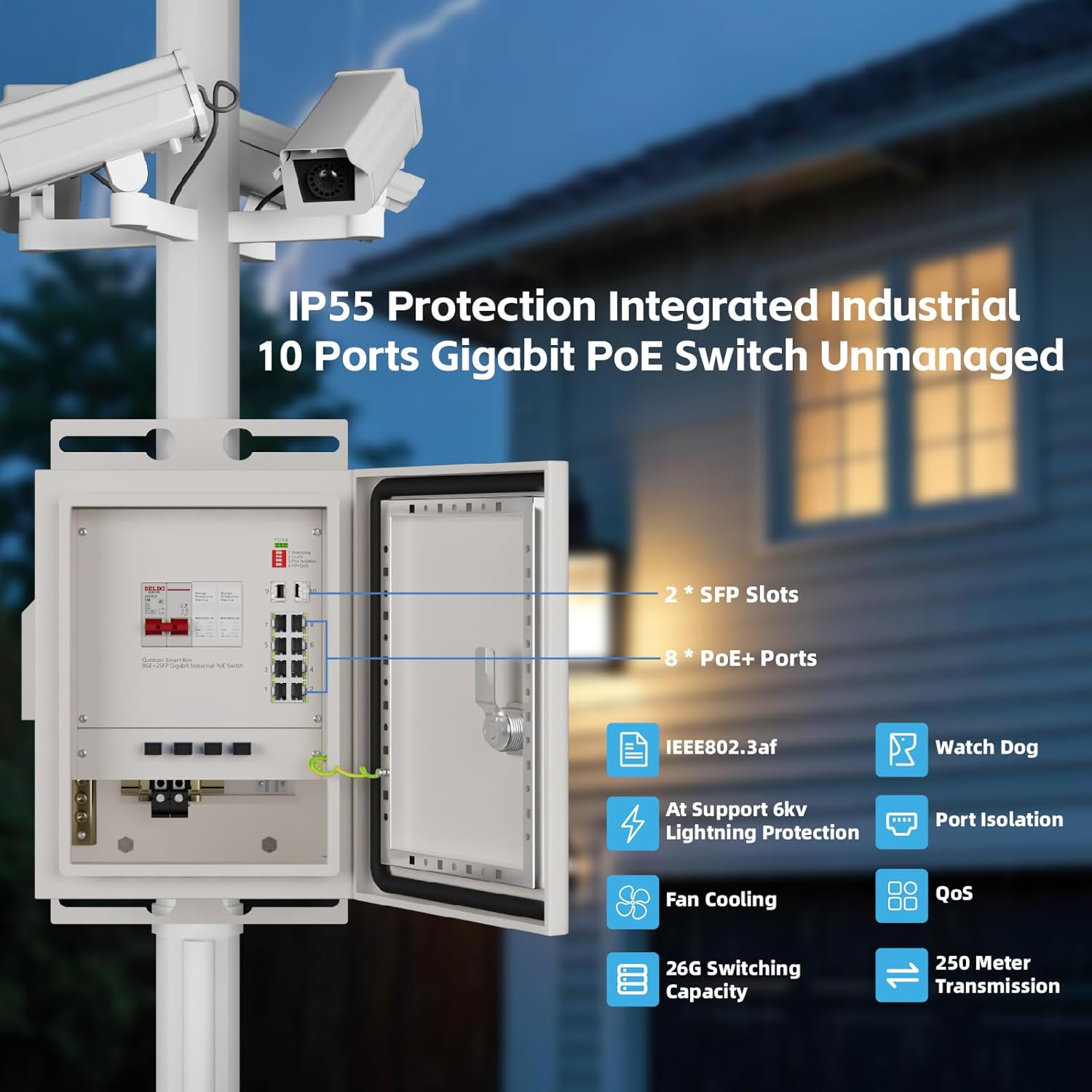 KeepLiNK Outdoor Smart Network - огляд і ціна Outdoor Power Box