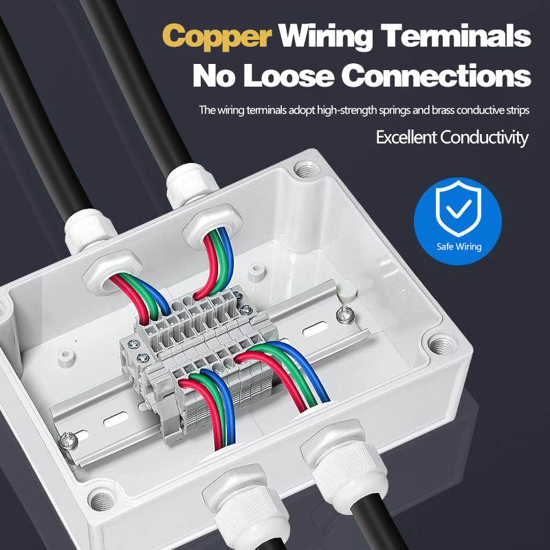 Waterproof Junction Box With P - огляд і ціна Outdoor Power Cable Junction Box