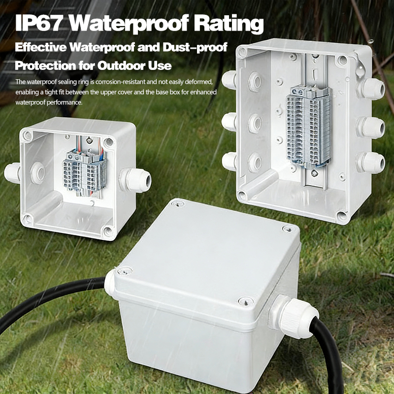 Waterproof Junction Box With P - огляд і ціна Outdoor Power Cable Junction Box