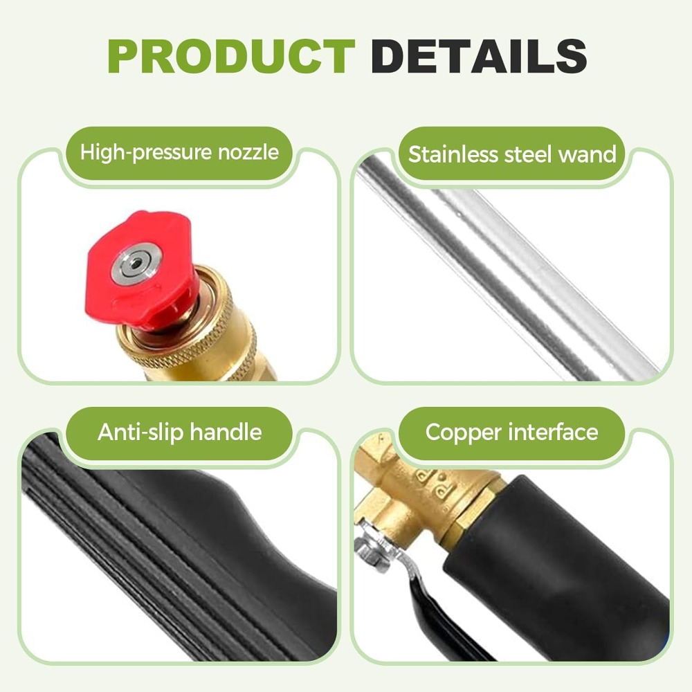 Jet Nozzle for High Pressure H - огляд і ціна Outdoor Power 'Hose'